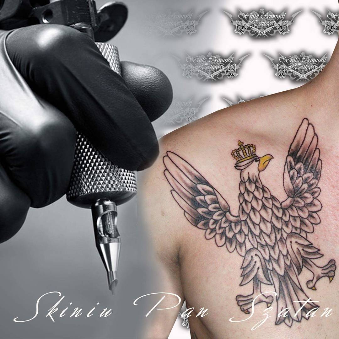 White Criminal Tattoo gallery image 02